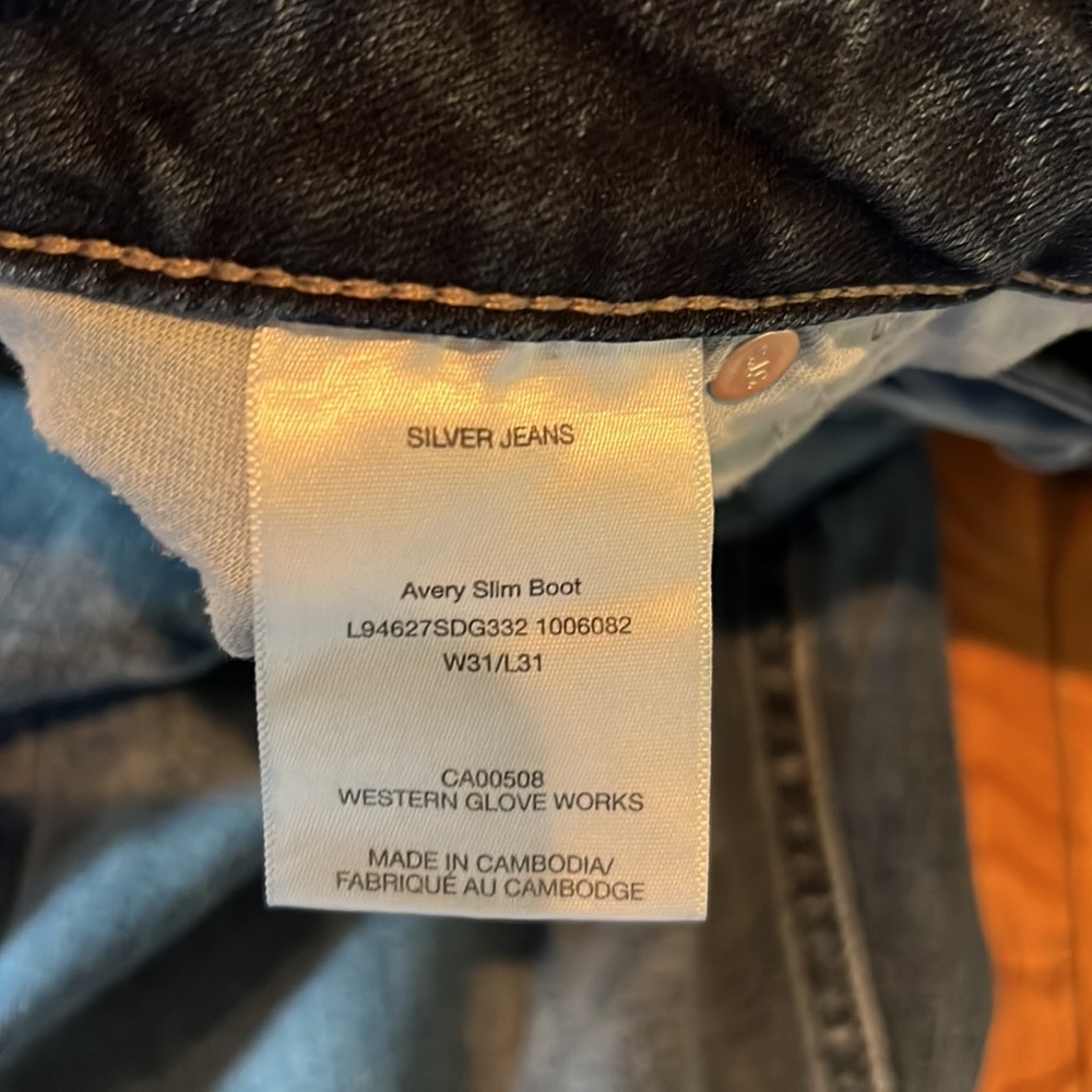 Silver Avery slim bootcut jeans mid rise - Picture 8 of 9